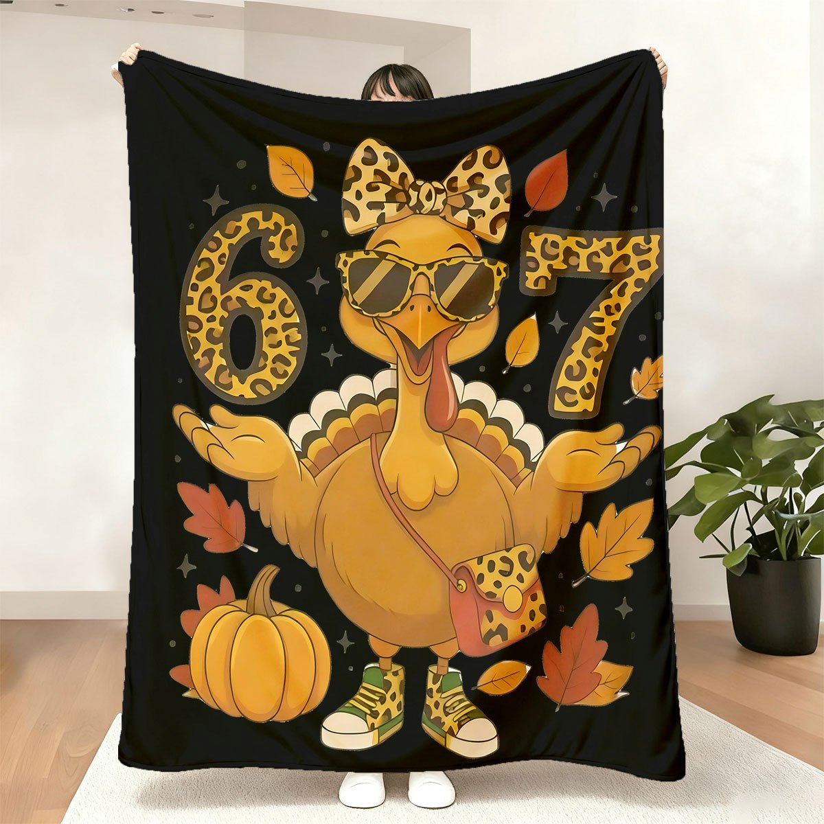 Home Textiles Trends - Couverture imprimée en flanelle tendance Digital
