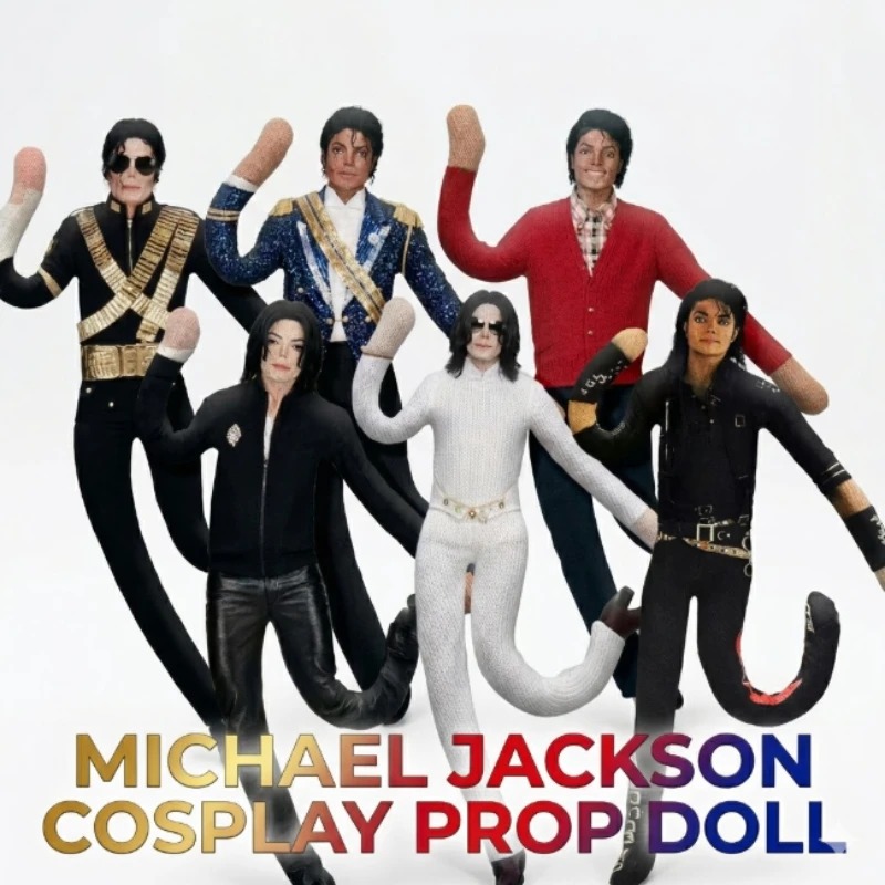 Home Textiles - Nouvelle Poupée en Peluche Michael Jackson