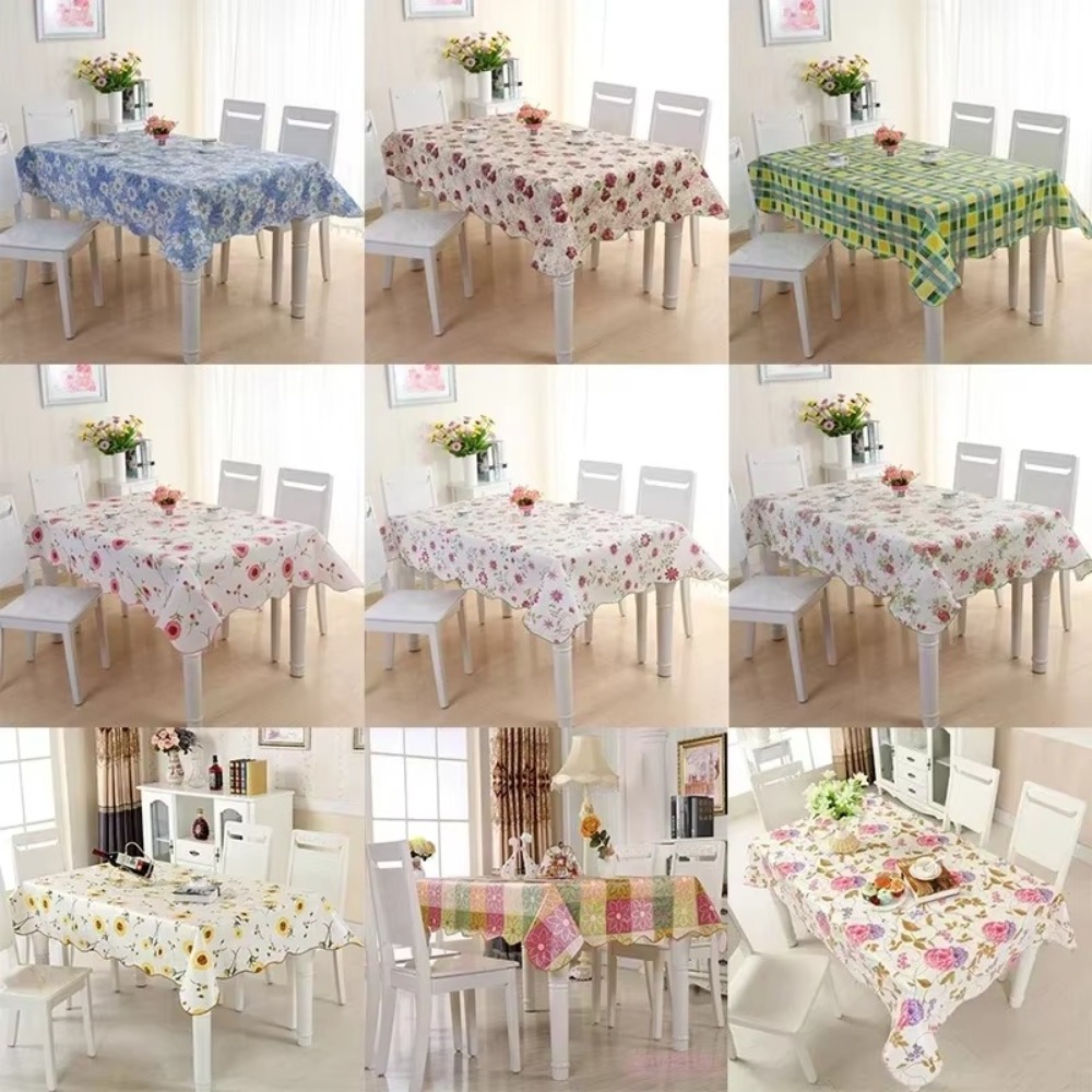 Home Textiles Today News - Nappe de Table imperméable en PVC,