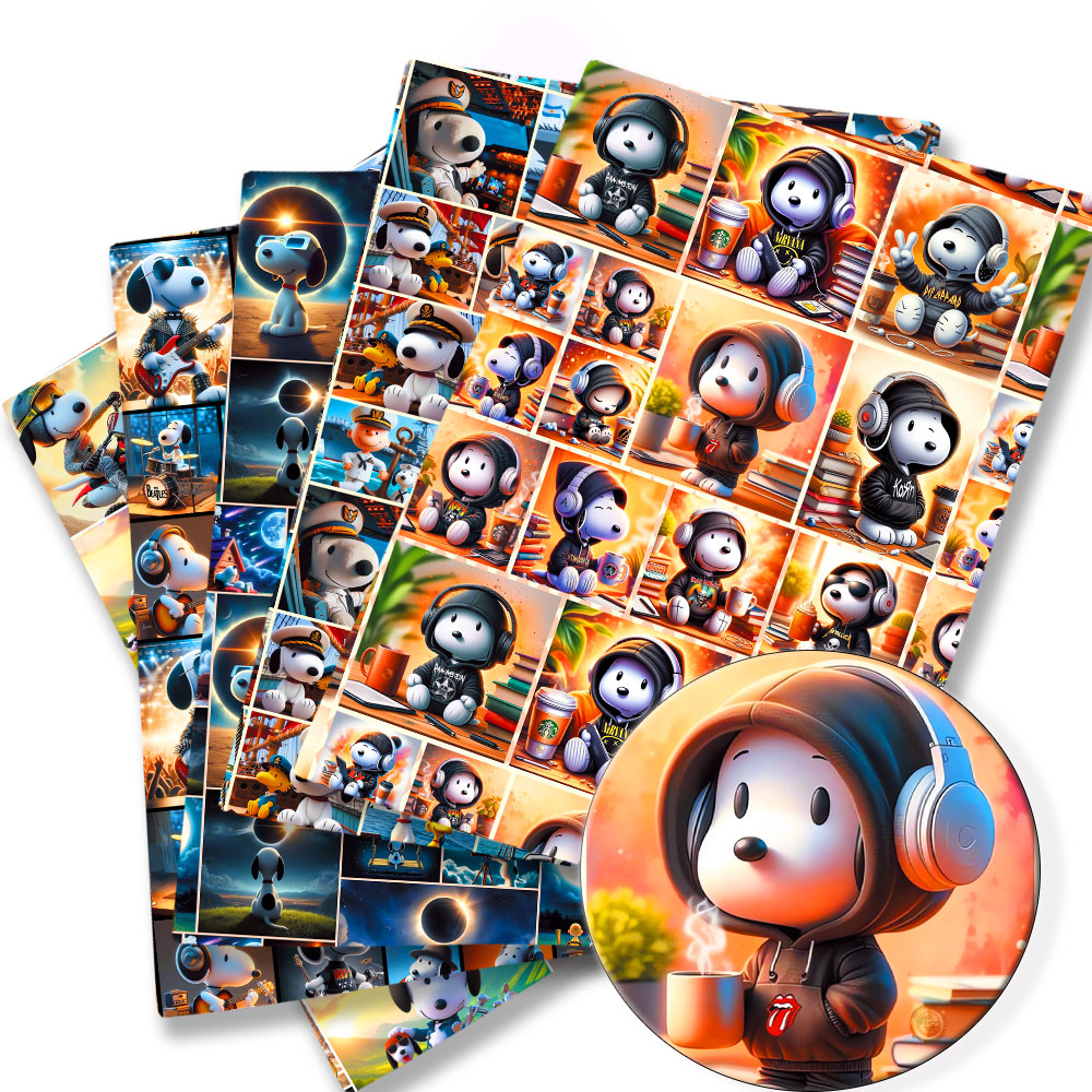 Home Textiles Curtains - Tissu Snoopy TAKARA TOMY 140x50CM, tissu