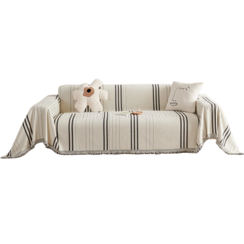 Housse de canapé en chenille N - Home Lines Textiles avis et prix