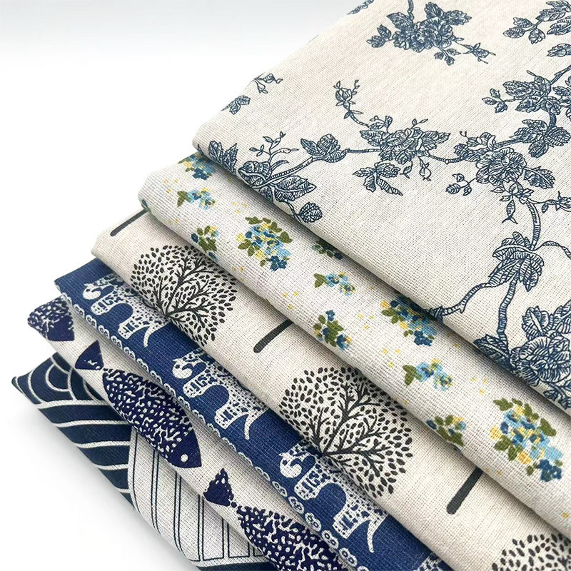 Tissu en coton et lin mélangé  - Home Textiles Curtains avis et prix