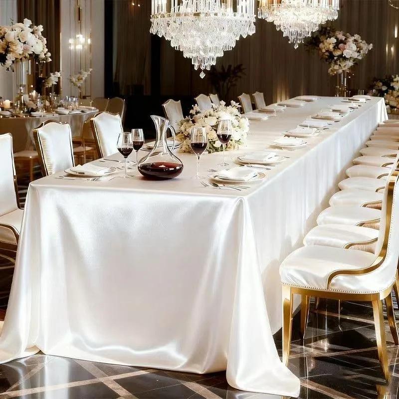 Nappe en satin lisse et soyeus - Home Textiles Today News avis et prix