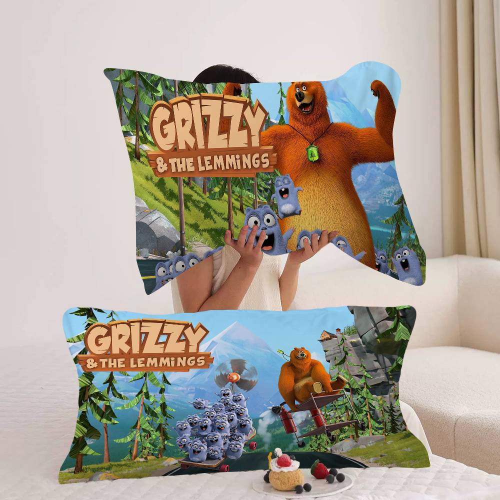 Comedy G-Grizzly And L-Lemming - Home Textiles Là Gì avis et prix