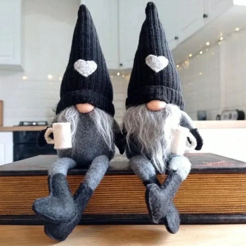 Gnome tricoté sans visage avec - Home And Textiles Today avis et prix