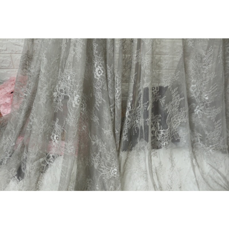 Tissu brodé en dentelle de cil - Home Textiles Curtains avis et prix