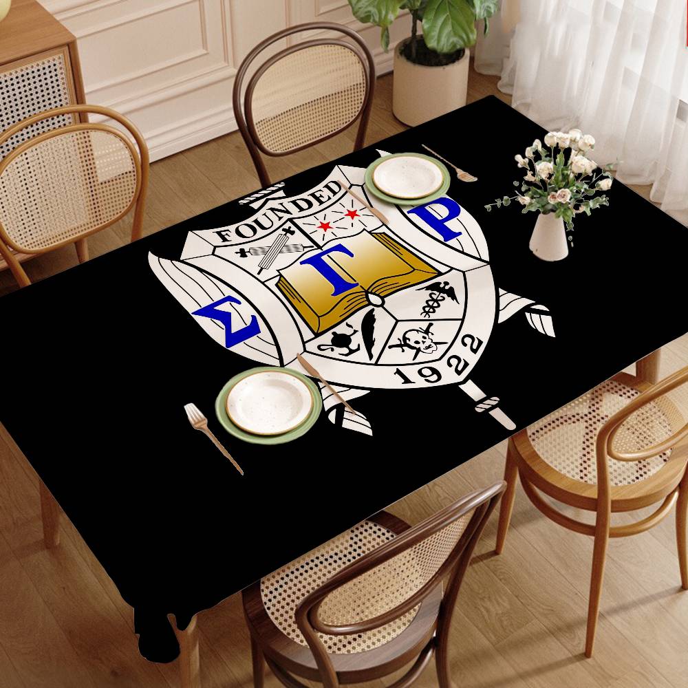 Nappe avec logo Sigma Gamma Rh - Home Textiles Today News avis et prix