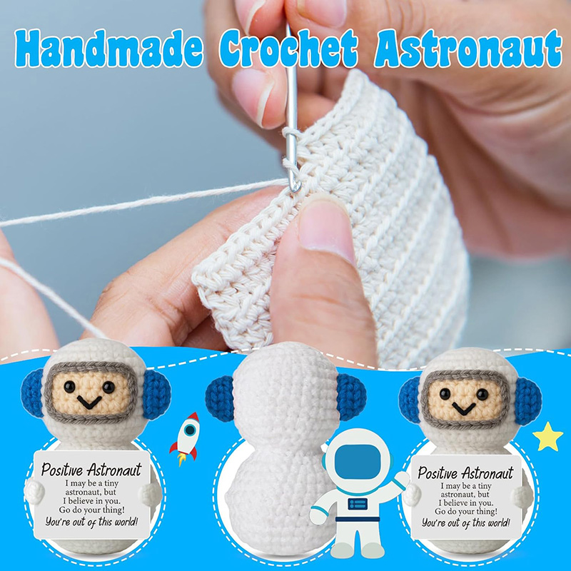 Poupées astronautes en crochet - Home And Textiles Today avis et prix