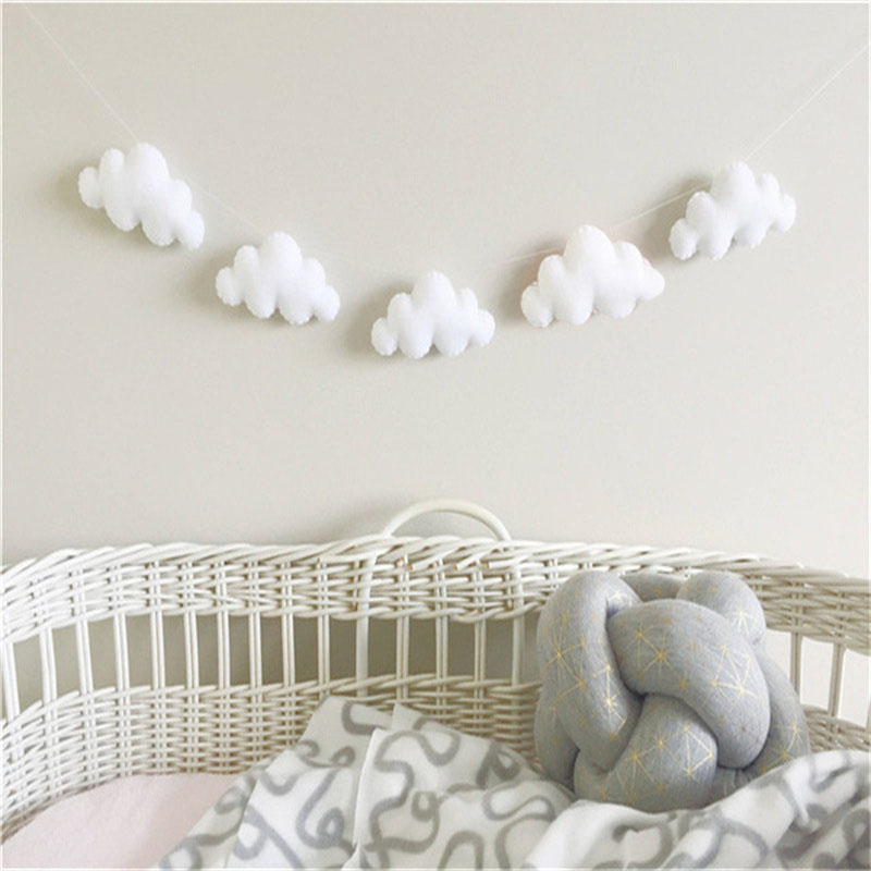 Guirlandes de nuages en feutre - Home Textiles Curtains avis et prix