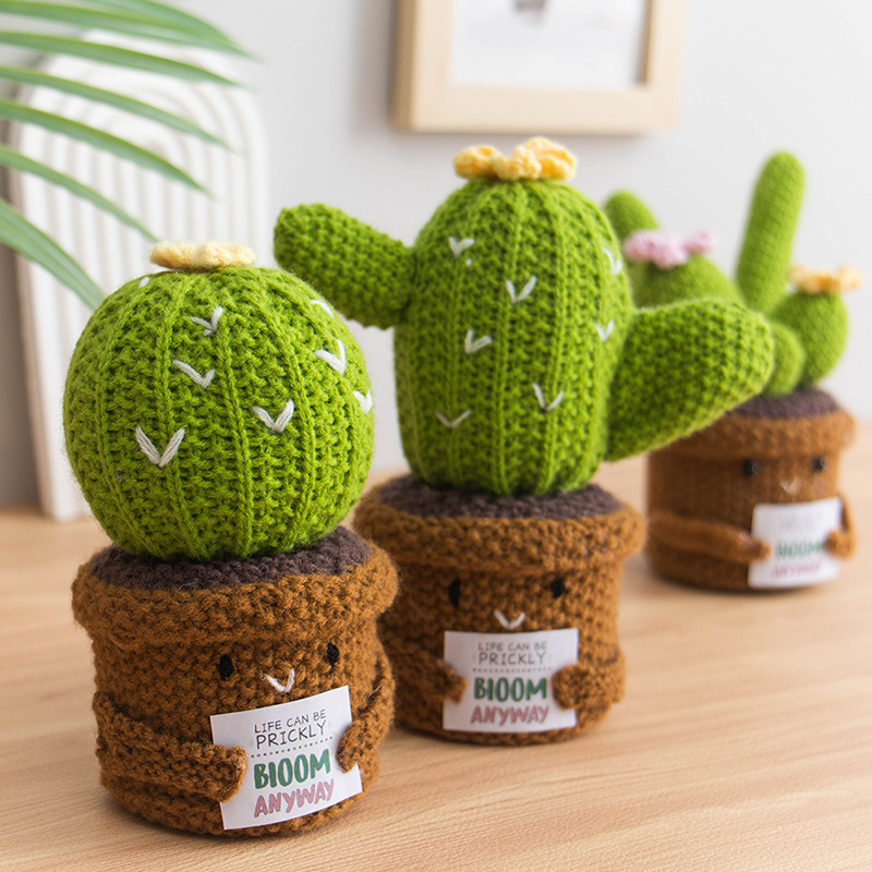 Cactus et tournesol en crochet - Home And Textiles Today avis et prix